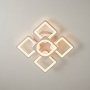 Πολυέλαιος LED με τηλεχειριστήριο ZOE 70W, 5 τετράγωνα, κρύο/θερμό/ουδέτερο φως, ρυθμιζόμενο, λευκός πολυέλαιος LED με τηλεχειριστήριο Προεπιλεγμένος τίτλος Alessandro Design