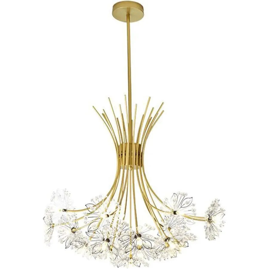 Petito Crystal Candelabra, 12XG4, Gold, Diameter 52cm Crystal Candelabra Προεπιλεγμένος τίτλος Alessandro Design