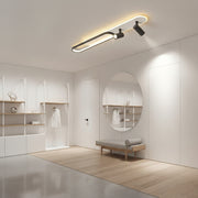 Πολυέλαιος LED με ρυθμιζόμενο προβολέα FISSO Camilla 70W, Κρύο/Ζεστό/Ουδέτερο φως, Μαύροι πολυέλαιοι LED Προεπιλεγμένος τίτλος Alessandro Design