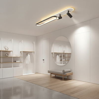 Ρυθμιζόμενος προβολέας LED FISSO Camilla 70W, Κρύο/Ζεστό/Ουδέτερο φως, Μαύρο