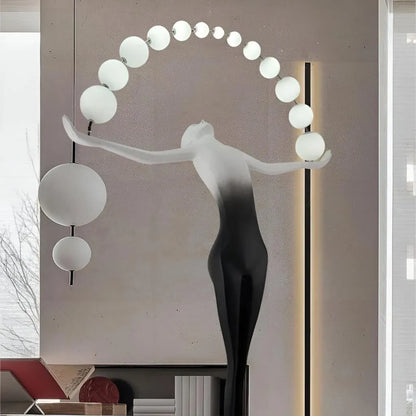 Amato Φωτιστικό δαπέδου LED 24W 4000K Black Metal Veioze & Φωτιστικό δαπέδου Προεπιλεγμένος τίτλος Alessandro Design