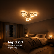 Πολυέλαιος LED με τηλεχειριστήριο BLOSSOM 40W, 3 πέταλα, κρύο/ζεστό/ουδέτερο φως, ρυθμιζόμενο, λευκός πολυέλαιος LED με τηλεχειριστήριο Προεπιλεγμένος τίτλος Alessandro Design