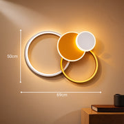 Πολυέλαιος LED με τηλεχειριστήριο KILLIAN 80W, 4 κύκλοι, κρύο/θερμό/ουδέτερο φως, ρυθμιζόμενο, χρυσοί πολυέλαιοι LED με τηλεχειριστήριο Προεπιλεγμένος τίτλος Alessandro Design