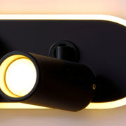 Πολυέλαιος LED με ρυθμιζόμενο προβολέα FISSO Camilla 49W, φως 3000/4000/6000k, Μαύροι πολυέλαιοι LED Προεπιλεγμένος τίτλος Alessandro Design