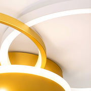 Πολυέλαιος LED με τηλεχειριστήριο KILLIAN 80W, 4 κύκλοι, κρύο/θερμό/ουδέτερο φως, ρυθμιζόμενο, χρυσοί πολυέλαιοι LED με τηλεχειριστήριο Προεπιλεγμένος τίτλος Alessandro Design