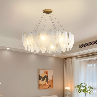 Candelabru Cristal VICOMTE Pepito, 5x E14, Diametru 42cm, Auriu, Inaltime Reglabila Candelabre Moderne Default Title Alessandro Design
