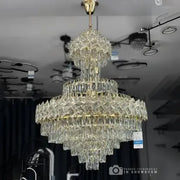 Junnut Candelabra 21xE27, Crystal and Metal, Gold Crystal Candelabra Προεπιλεγμένος τίτλος Alessandro Design