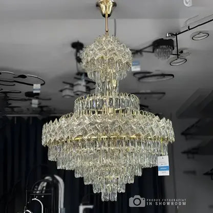 Junnut Candelabra 21xE27, Crystal and Metal, Gold Crystal Candelabra Προεπιλεγμένος τίτλος Alessandro Design