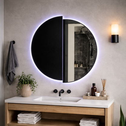 LED Touch Mariah Mirror Demist System 60X60cm Καθρέφτες Korman E Προεπιλεγμένος τίτλος Alessandro Design