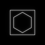 Κυψελοειδή φωτιστικό τοίχου Hexagon LED 1050mm X 1200mm