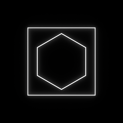 Κυψελοειδή φωτιστικό τοίχου Hexagon LED 1050mm X 1200mm