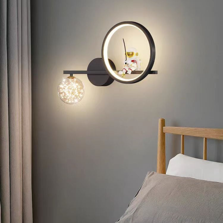 Επιτοίχιο φωτιστικό LED 21W Swarna Cool/Warm/Neutral, Black Luster Children Προεπιλεγμένος τίτλος Alessandro Design