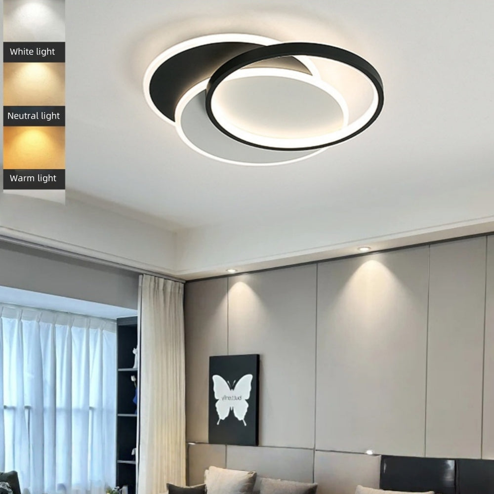 Πολυέλαιος LED με τηλεχειριστήριο CHIARA 67W, 3 κύκλοι, κρύο/θερμό/ουδέτερο φως, ρυθμιζόμενο, μαύροι πολυέλαιοι LED με τηλεχειριστήριο Προεπιλεγμένος τίτλος Alessandro Design