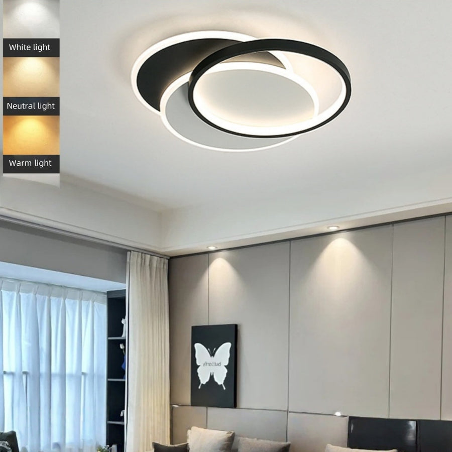 Πολυέλαιος LED με τηλεχειριστήριο CHIARA 67W, 3 κύκλοι, κρύο/θερμό/ουδέτερο φως, ρυθμιζόμενο, μαύροι πολυέλαιοι LED με τηλεχειριστήριο Προεπιλεγμένος τίτλος Alessandro Design