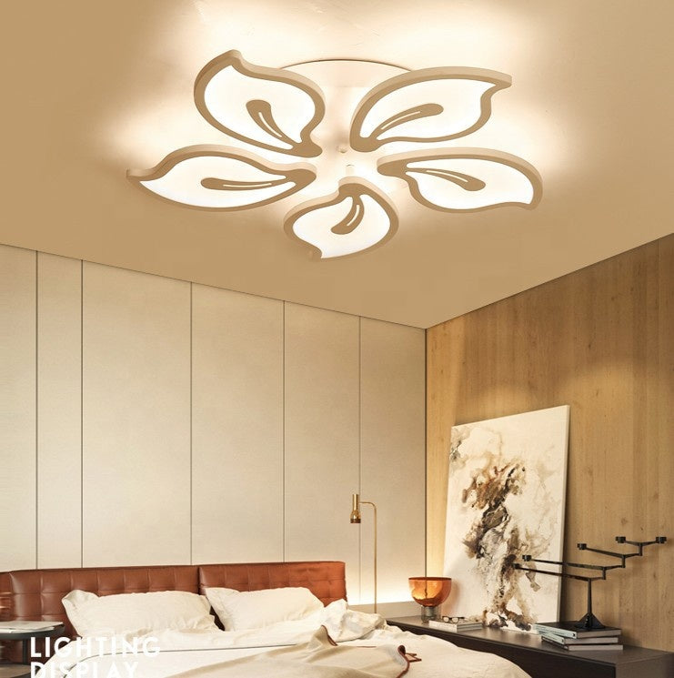Πολυέλαιος LED με τηλεχειριστήριο JASMINE 66W, 5 πέταλα, κρύο/ζεστό/ουδέτερο φως, ρυθμιζόμενο, λευκός πολυέλαιος LED με τηλεχειριστήριο Προεπιλεγμένος τίτλος Alessandro Design