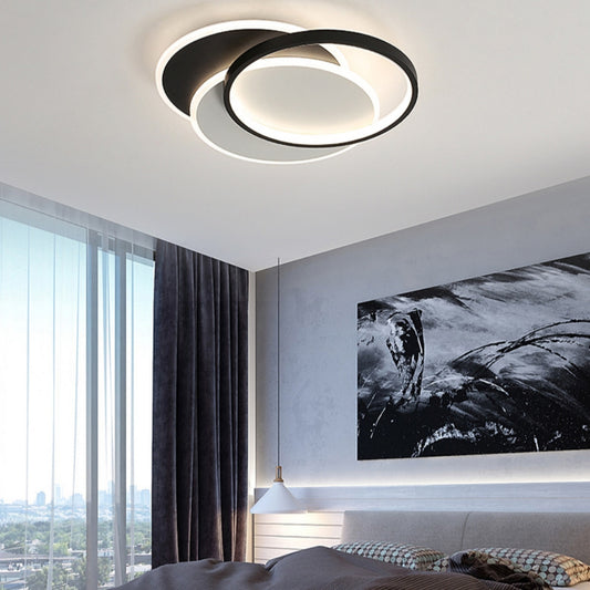 Πολυέλαιος LED με τηλεχειριστήριο CHIARA 67W, 3 κύκλοι, κρύο/θερμό/ουδέτερο φως, ρυθμιζόμενο, μαύροι πολυέλαιοι LED με τηλεχειριστήριο Προεπιλεγμένος τίτλος Alessandro Design