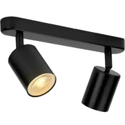 Joom Chandelier with Linear Projector 2XGU10 Black LED Chandelier Προεπιλεγμένος τίτλος Alessandro Design