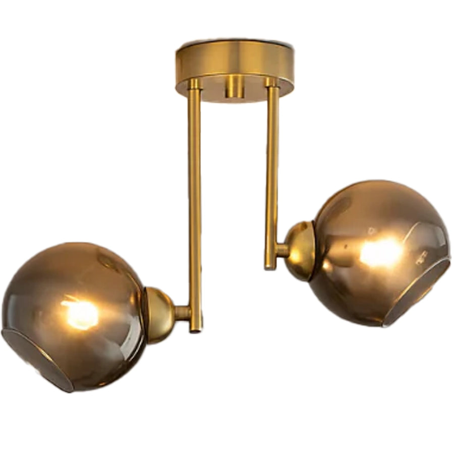 Πολυέλαιος μοντέρνος λαμπτήρας MODUS, 2x E27, Gold, Metal Modern Chandeliers Προεπιλεγμένος τίτλος Alessandro Design