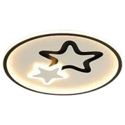 Πολυέλαιος LED με τηλεχειριστήριο EMELIANA 57W, Αστέρι, Κρύο/Ζεστό/Ουδέτερο φως, Ρυθμιζόμενο, Μαύροι πολυέλαιοι LED με τηλεχειριστήριο Προεπιλεγμένος τίτλος Alessandro Design