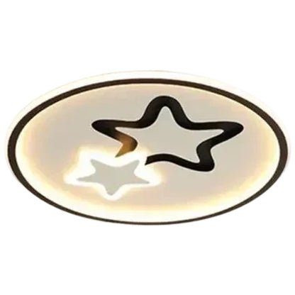 Πολυέλαιος LED με τηλεχειριστήριο EMELIANA 57W, Αστέρι, Κρύο/Ζεστό/Ουδέτερο φως, Ρυθμιζόμενο, Μαύροι πολυέλαιοι LED με τηλεχειριστήριο Προεπιλεγμένος τίτλος Alessandro Design