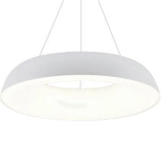 Lustra LED suspendata cu Telecomanda CHIARA, 73W, Lumina Rece/Calda/Neutra, Dimabila, Alb Lustre LED cu Telecomanda Default Title Alessandro Design