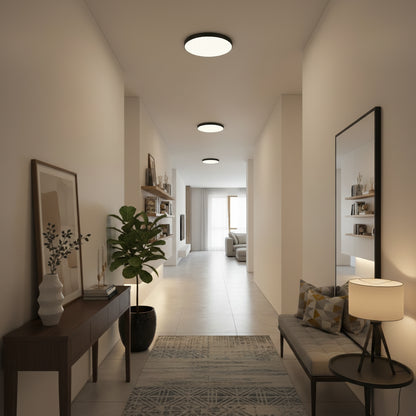 SOLIS LED φωτιστικό οροφής 27cm 20W Cold Light, Black LED φωτιστικά οροφής Προεπιλεγμένος τίτλος Alessandro Design