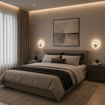 Urbanist λάμπα LED 19W Στρογγυλό Κρύο/Ζεστό/Ουδέτερο ελαφρύ ακρυλικό και λευκό μέταλλο