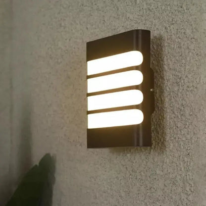 Raisa Outdoor Wall Light, 18W, 3000K, Black Outdoor Wall Light Προεπιλεγμένος τίτλος Alessandro Design