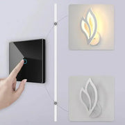 Επιτοίχιο φωτιστικό LED LILY 14W Petal Κρύο/Ζεστό/Ουδέτερο φως Ακρυλικό και Λευκό Μέταλλο Φωτιστικά εσωτερικού χώρου Προεπιλεγμένος τίτλος Alessandro Design