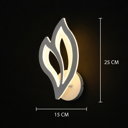 Λάμπα LED LILY 14W Petal Light Κρύο/Ζεστό/Ουδέτερο ακρυλικό και λευκό μέταλλο