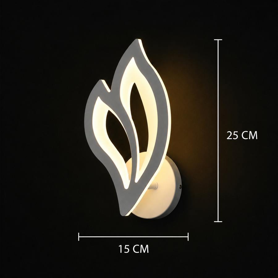 Λάμπα LED LILY 14W Petal Light Κρύο/Ζεστό/Ουδέτερο ακρυλικό και λευκό μέταλλο