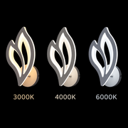 Λάμπα LED LILY 14W Petal Light Κρύο/Ζεστό/Ουδέτερο ακρυλικό και λευκό μέταλλο