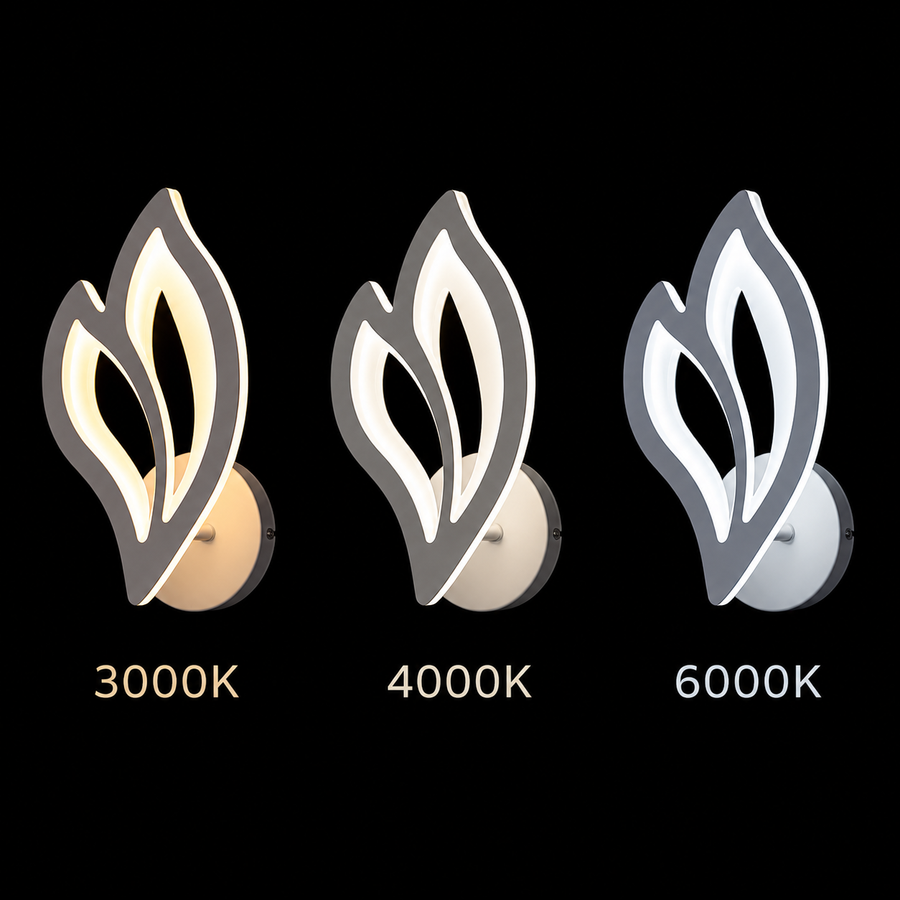 Λάμπα LED LILY 14W Petal Light Κρύο/Ζεστό/Ουδέτερο ακρυλικό και λευκό μέταλλο