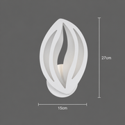 Λάμπα LED ORCHID 15W Πέταλο Κρύο/Ζεστό/Ουδέτερο Ακρυλικό Μεταλλικό Λευκό