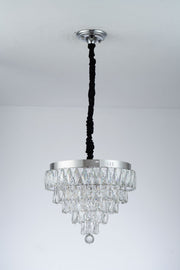 MEILI CRYSTAL CASCADA 500 – Crystal LED Chandelier, 112W, Ø500 mm, with Remote Control Crystal Chandeliers Προεπιλεγμένος τίτλος Alessandro Design