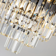Crystal Chandelier BLOIS Nobile 5xE14, Διάμετρος 40cm, Μαύρο, Ρυθμιζόμενο ύψος Crystal Chandeliers Προεπιλεγμένος τίτλος Alessandro Design