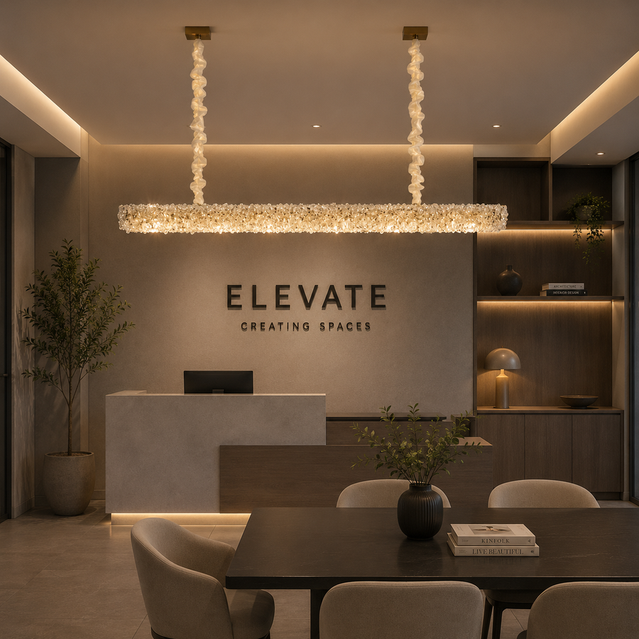 Κρυστάλλινος πολυέλαιος, PRAGUE Imperio, 35W, 96cm, Κρύο/Ζεστό/Ουδέτερο φως, Χρυσό, Ρυθμιζόμενο ύψος