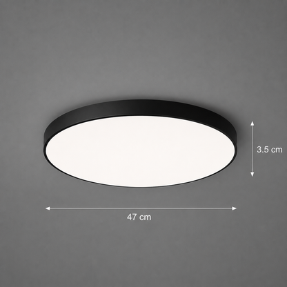 SOLIS LED φωτιστικό οροφής 47cm 70W Cold Light Μαύρο