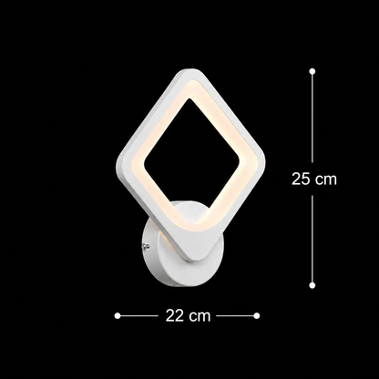 Akila LED φωτιστικό τοίχου, 15W, Λευκό, Κρύο/Ζεστό/Ουδέτερο φως