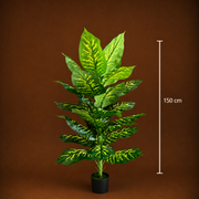 Plantă Artificială Tip Dieffenbachia, 150 cm, Verde