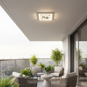 Πολυέλαιος LED KATHLEEN RGB 25W, Ζεστό/Ουδέτερο φως, Λευκό