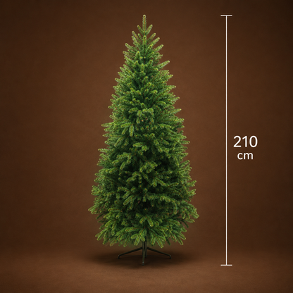 Brad Artificial EIS, 210 cm, 666 vârfuri, Verde