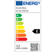 LED Στρογγυλός καθρέφτης, 70cm, VIVO Touch, Σύστημα Demister, Dimmable Mirrors Korman E Προεπιλεγμένος τίτλος Alessandro Design