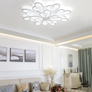 Πολυέλαιος LED με τηλεχειριστήριο BLOSSOM 146W, 12 πέταλα, Κρύο/Ζεστό/Ουδέτερο φως 3000k/4000k/6000k, Ρυθμιζόμενο, Λευκός πολυέλαιος LED με τηλεχειριστήριο Προεπιλεγμένος τίτλος Alessandro Design