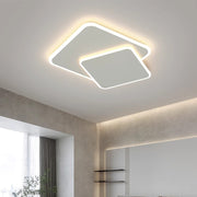 Πολυέλαιος LED με τηλεχειριστήριο FUTURA LUMINA 66W, 2 τετράγωνα, κρύο/θερμό/ουδέτερο φως, ρυθμιζόμενο, λευκός πολυέλαιος LED με τηλεχειριστήριο Προεπιλεγμένος τίτλος Alessandro Design