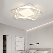 Πολυέλαιος LED με τηλεχειριστήριο MODERNO 53W, 2 τετράγωνα, κρύο/θερμό/ουδέτερο φως, ρυθμιζόμενο, λευκός πολυέλαιος LED με τηλεχειριστήριο Προεπιλεγμένος τίτλος Alessandro Design