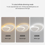 Πολυέλαιος LED με τηλεχειριστήριο FUTURA LUMINA 66W, Οβάλ, Κρύο/Ζεστό/Ουδέτερο φως, Ρυθμιζόμενο, Λευκός πολυέλαιος LED με τηλεχειριστήριο Προεπιλεγμένος τίτλος Alessandro Design