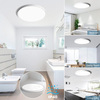 SOLIS LED φωτιστικό οροφής 27cm 20W Cold Light, Λευκά LED φωτιστικά οροφής Προεπιλεγμένος τίτλος Alessandro Design