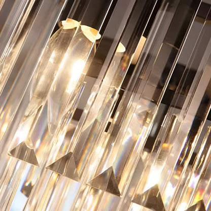Crystal Chandelier CHAMBORD Petito 3xE14, Diameter 28cm, Matt Gold Crystal Chandeliers Προεπιλεγμένος τίτλος Alessandro Design