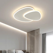 Πολυέλαιος LED με τηλεχειριστήριο FUTURA LUMINA 66W, Οβάλ, Κρύο/Ζεστό/Ουδέτερο φως, Ρυθμιζόμενο, Λευκός πολυέλαιος LED με τηλεχειριστήριο Προεπιλεγμένος τίτλος Alessandro Design